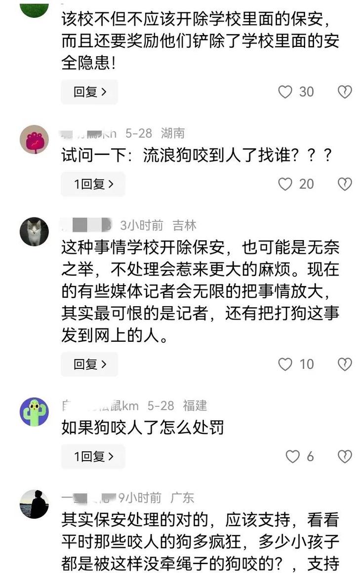 学校保安打死校园流浪狗?校长回应