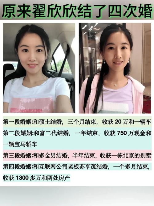 起底翟欣欣:两次闪婚闪离