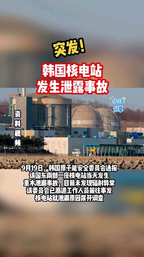 韩国核电站发生泄漏事故
