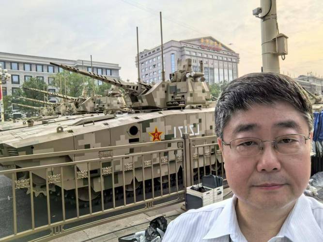 台海军前舰长吕礼诗参加长春航展