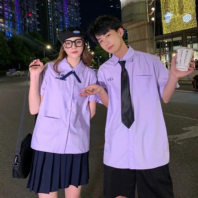 AG全员泰式校服体现校园感