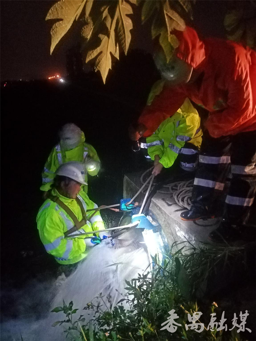 广州番禺石楼镇遭严重水浸系谣言