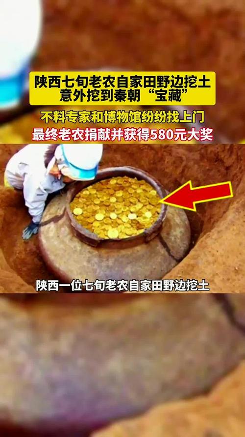 陕西农民犁地时挖出国宝