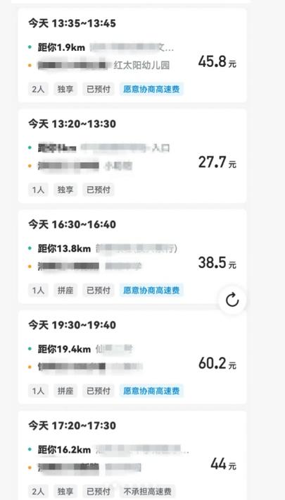 假期顺风车订单预计超1亿单
