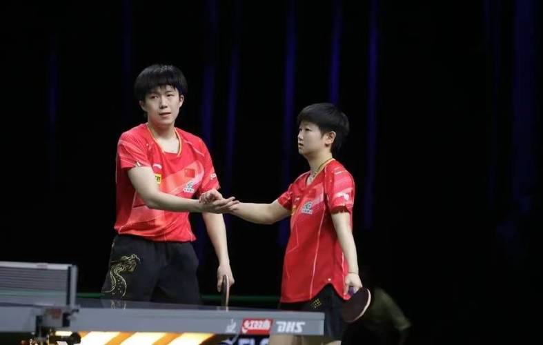 王楚钦/孙颖莎3-1逆转 晋级混双八强