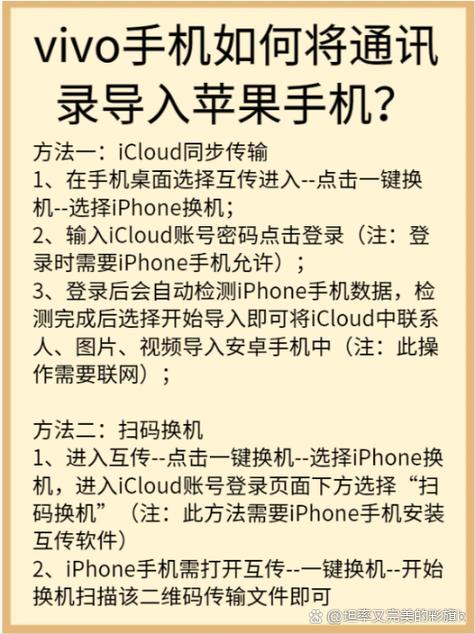 vivo手机如何把通讯录导入苹果手机