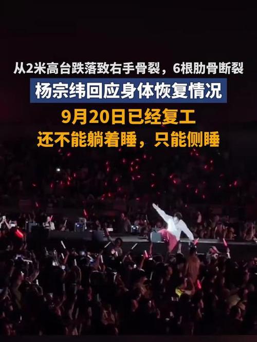 杨宗纬右手骨裂肋骨断裂 本人回应
