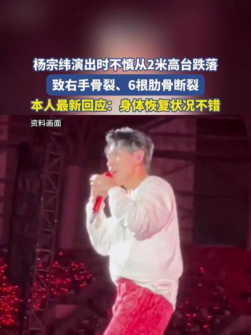杨宗纬右手骨裂肋骨断裂 本人回应
