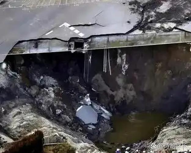 台湾堰塞湖溢流灾区平房淹成地下室