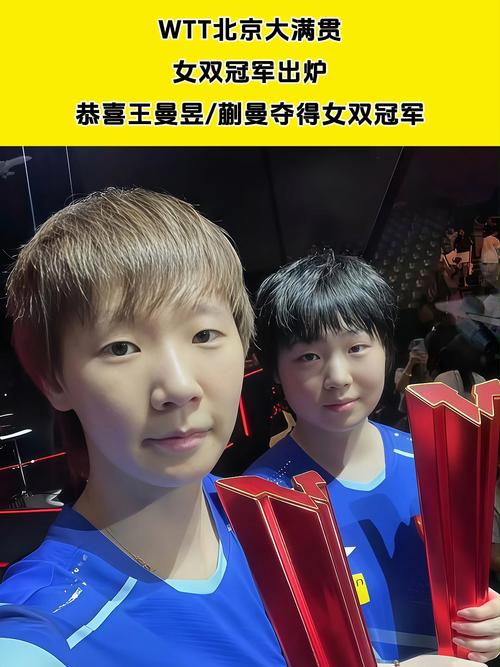 王曼昱蒯曼夺得中国大满贯女双冠军