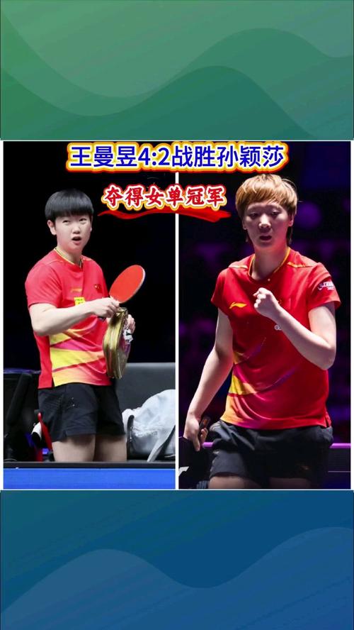 王曼昱4比2战胜孙颖莎 夺女单冠军
