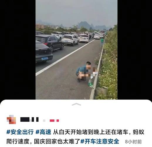 #第一批返程大聪明已堵在路上#