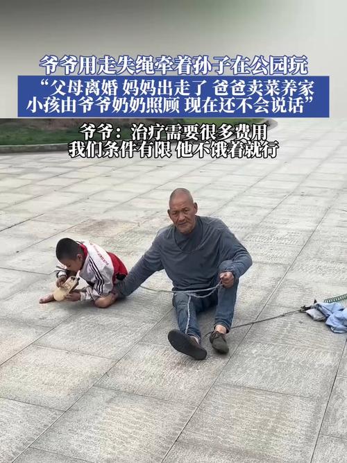 男子假期带3岁孙子推100岁爷爷遛弯