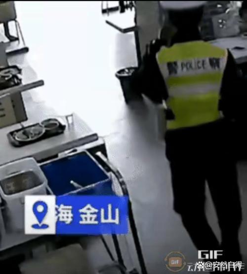 小伙和女友餐厅吃饭被民警戴铐带走