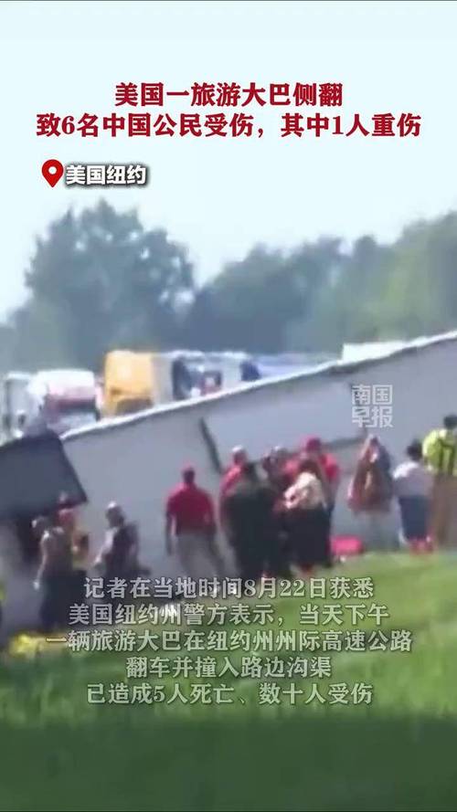 冰岛一大巴侧翻 车上一半是中国游客