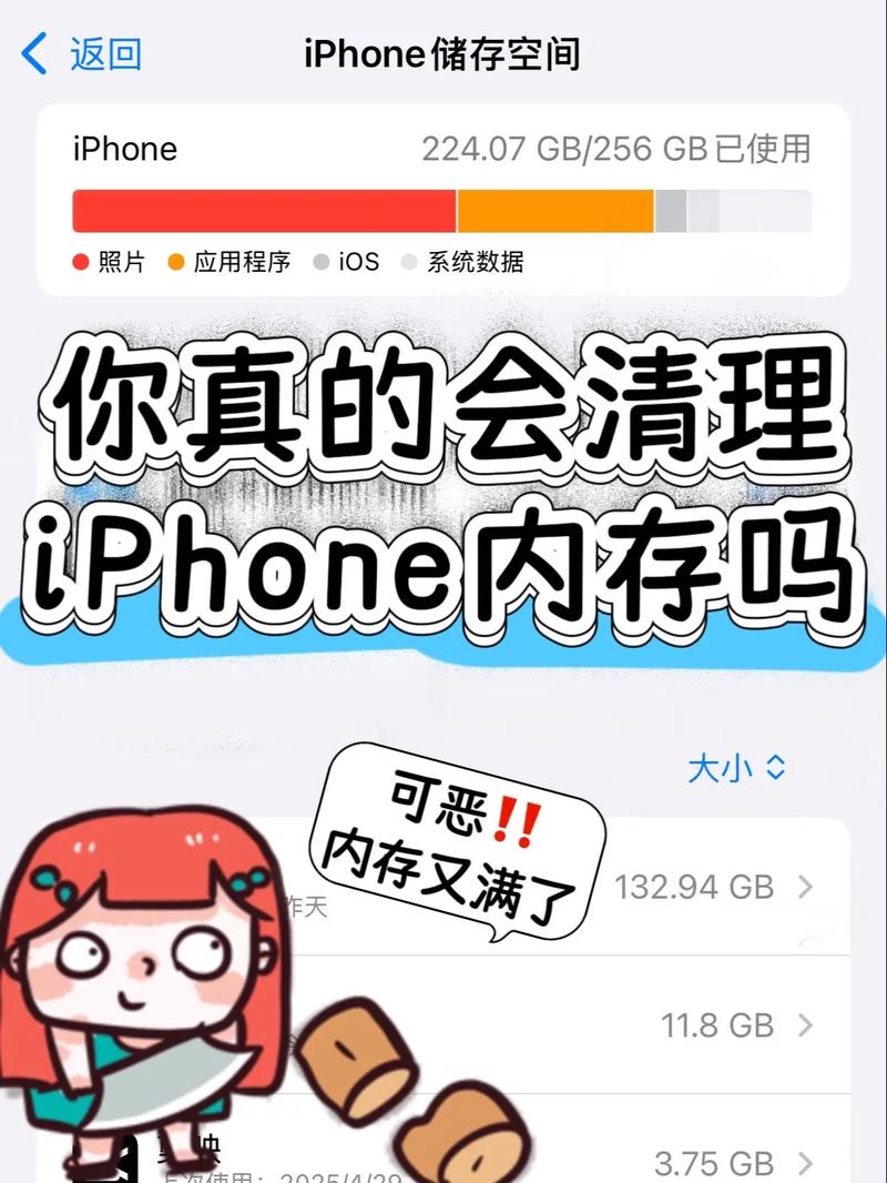 苹果手机6s如何清理手机内存