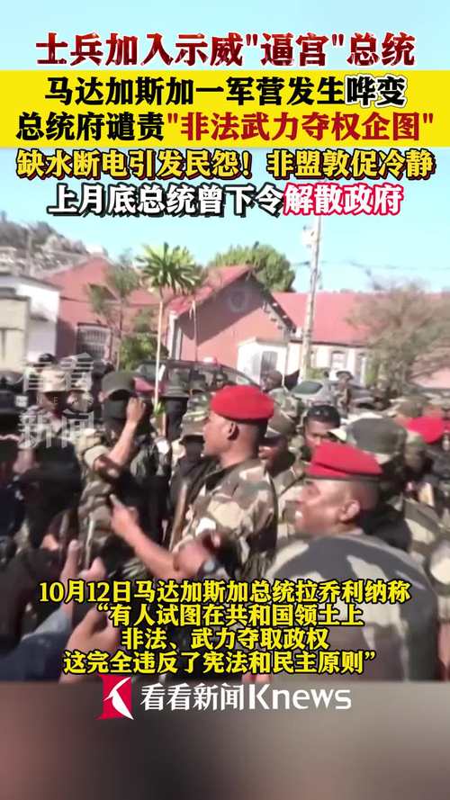 马达加斯加总统：有人想非法武力夺权