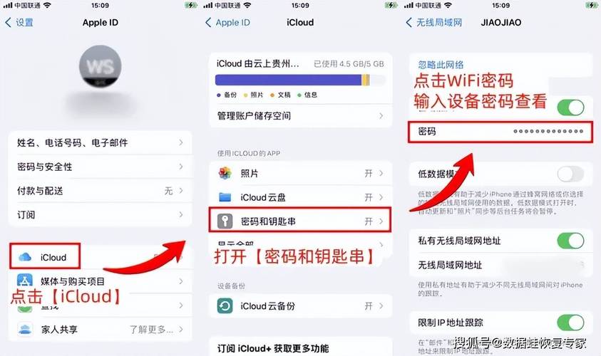 苹果手机如何查询手机已连接wifi的密码