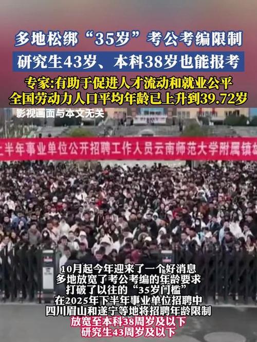 #国考年龄松绑能打破35岁歧视吗#