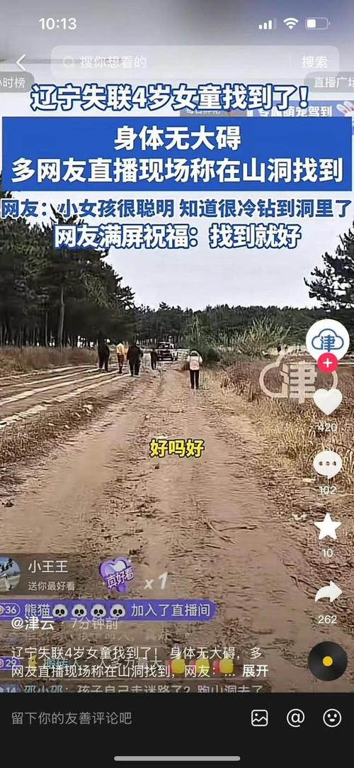 辽宁失联4岁女童已找到