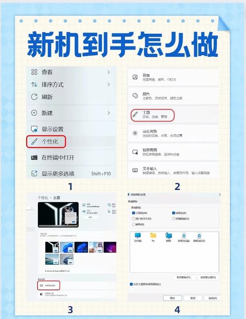 如何使电脑图标变小