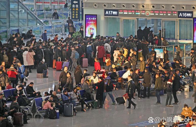 全国最忙高铁站上演名场面