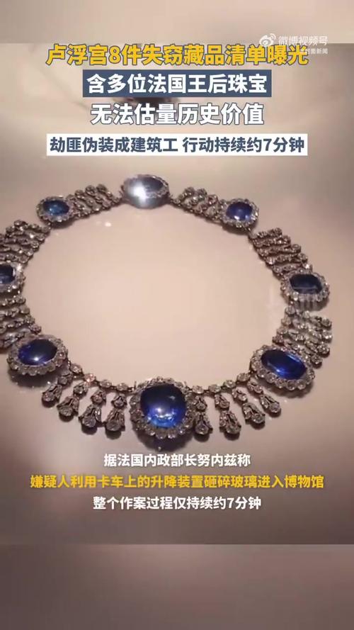 卢浮宫被盗珠宝同款电商已上架