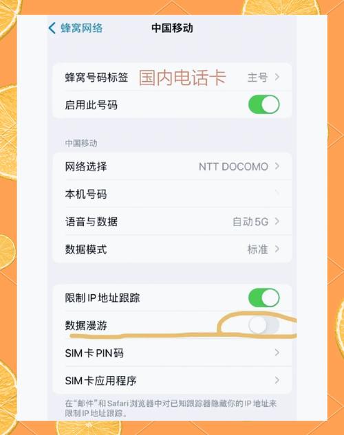 苹果手机两个手机卡如何切换