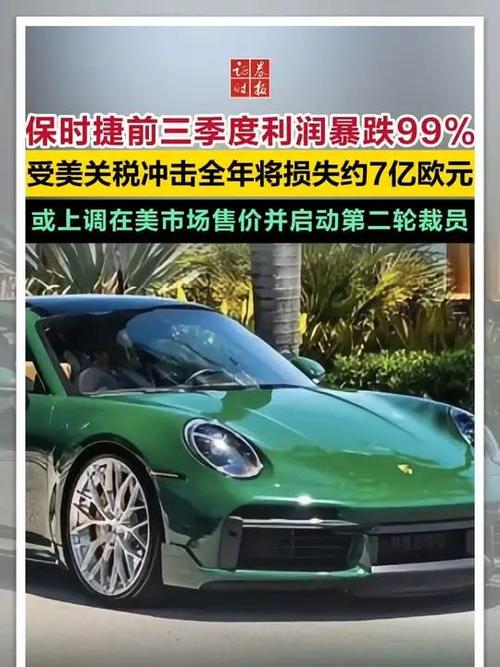 保时捷前三季度营业利润暴跌99%