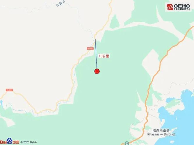 吉林延边发生5.5级地震