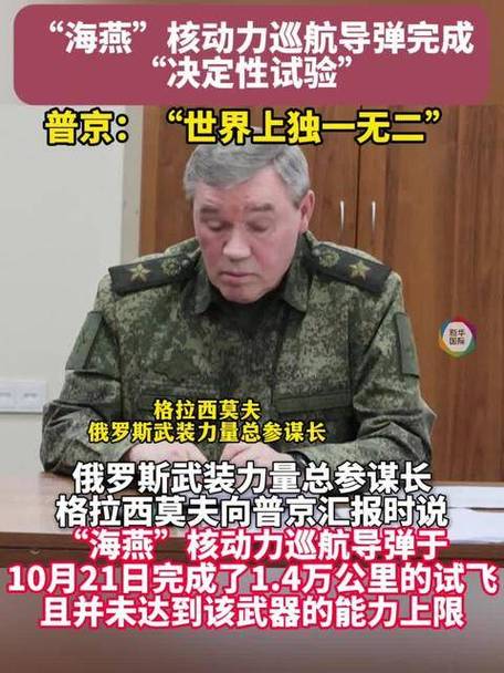 普京：核动力巡航导弹全世界独一无二