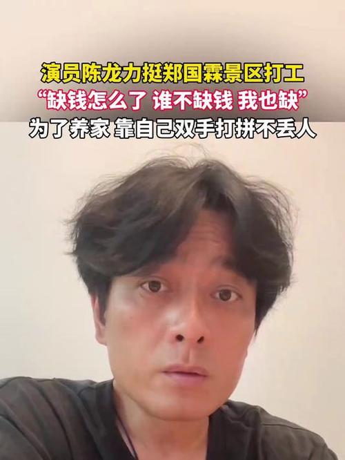郑国霖谈景区打工:过气明星缺钱