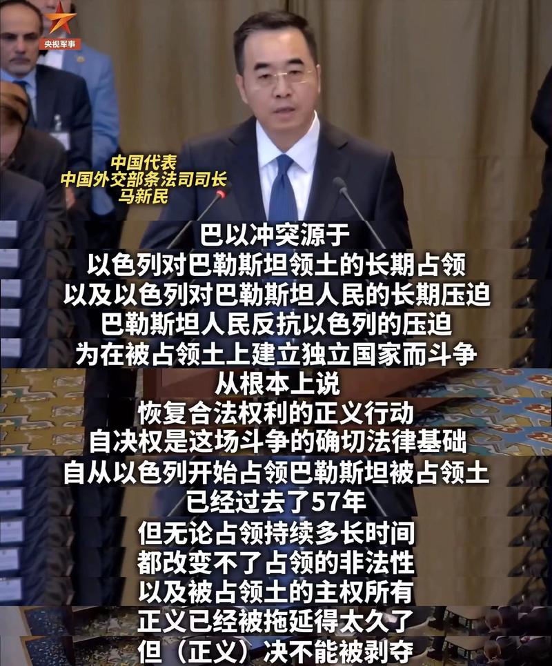 王毅对巴勒斯坦代表说永远支持你们