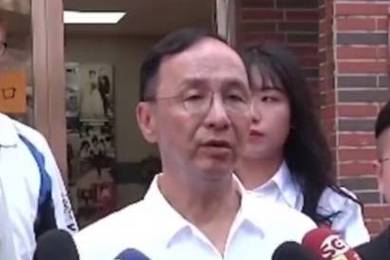 朱立伦喊党内团结：不要有选举心结