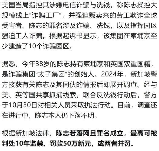 柬埔寨电诈头目8.2亿资产被冻结