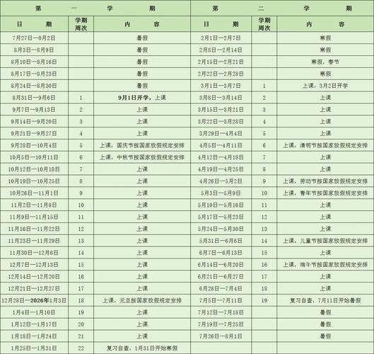 2026年放假安排公布