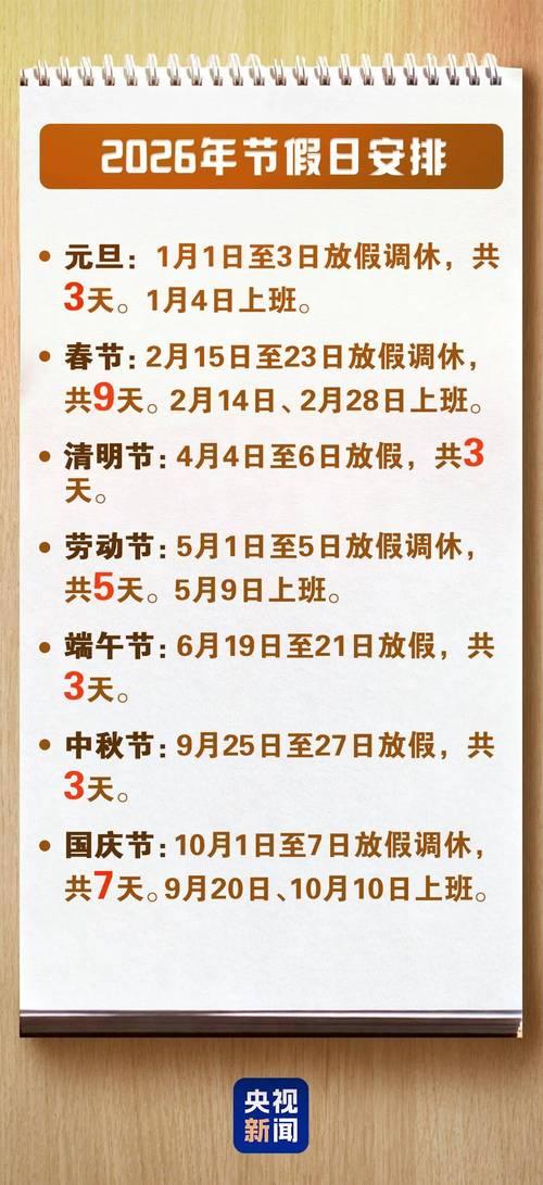 #史上最长春节假期来了#