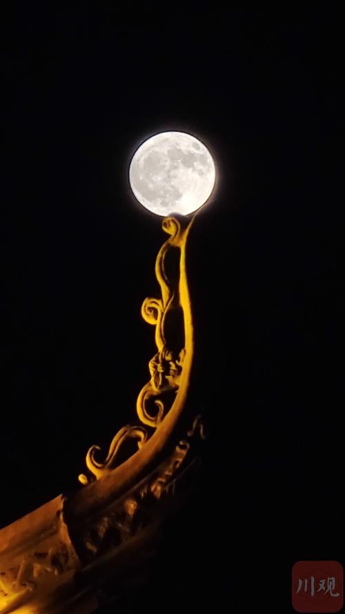 超级月亮惊艳大图