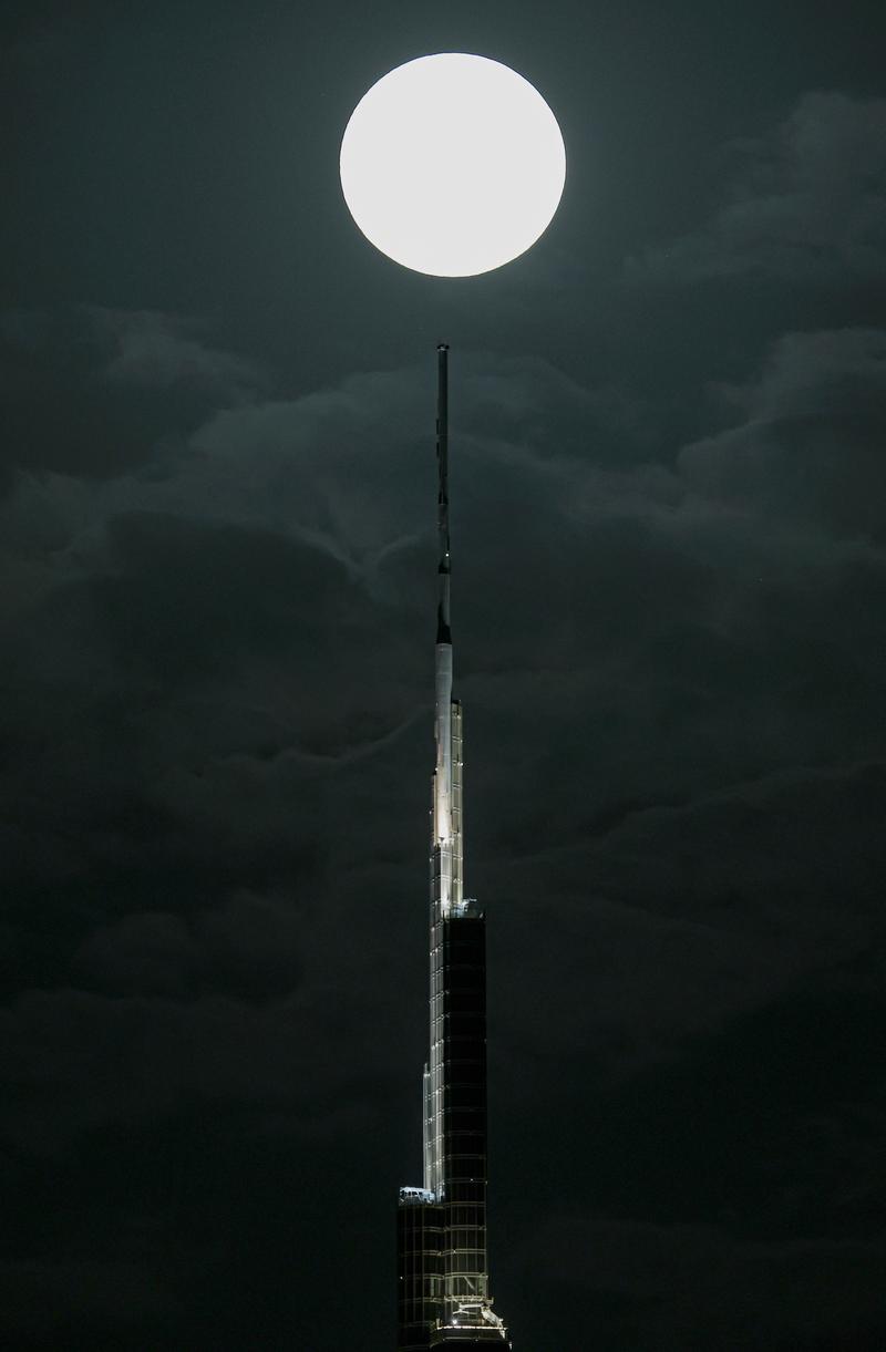 60秒直击今年最大“超级月亮”