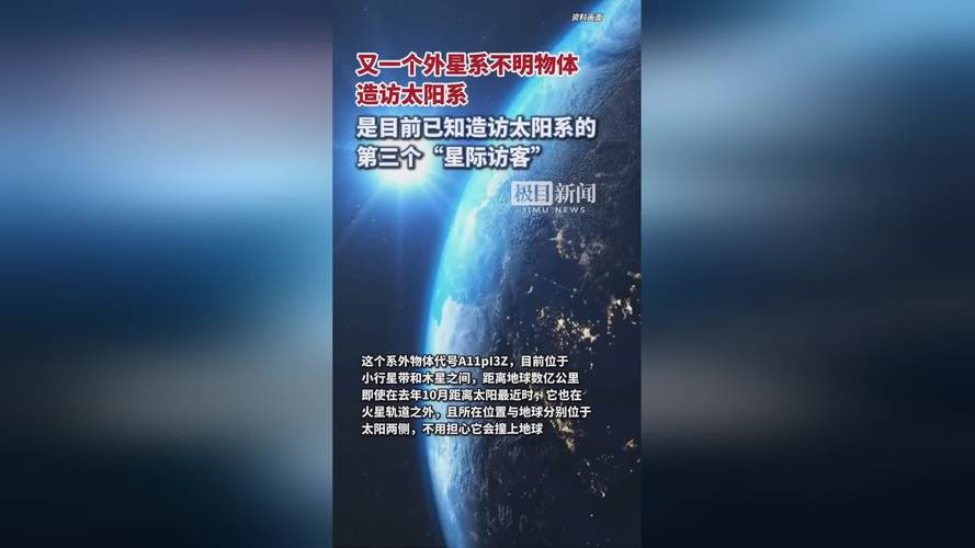 中国抓拍到的星际来客到底什么来头