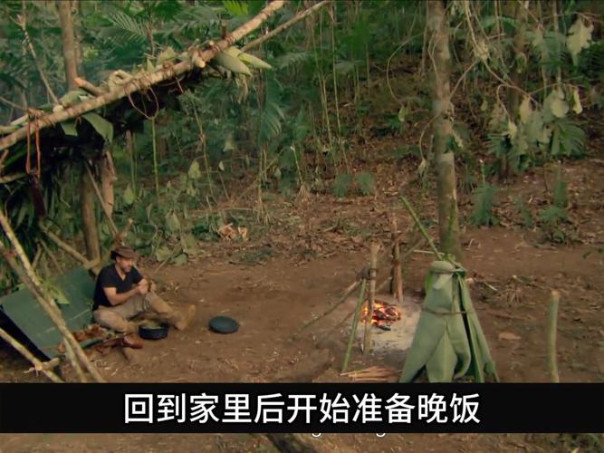 张家界荒野求生选手抓野猪吃到流油