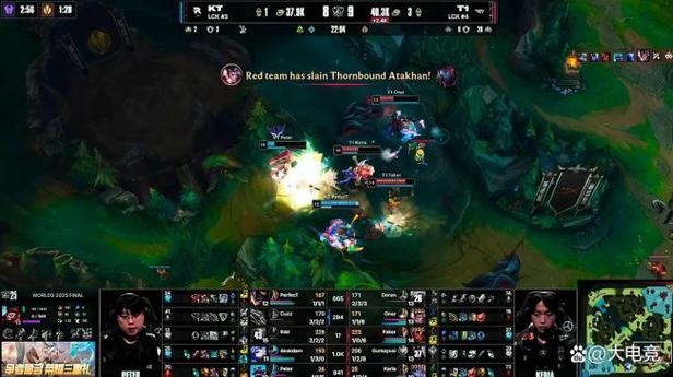 S15决赛T1战胜KT夺冠