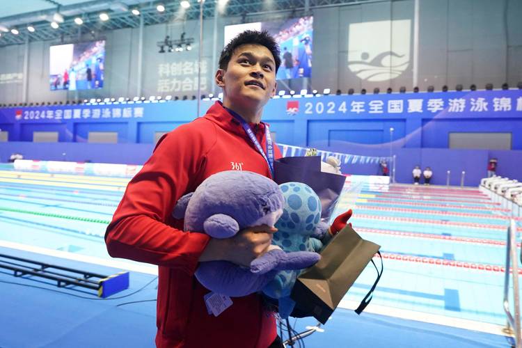 孙杨将出战十五运会两项自由泳项目