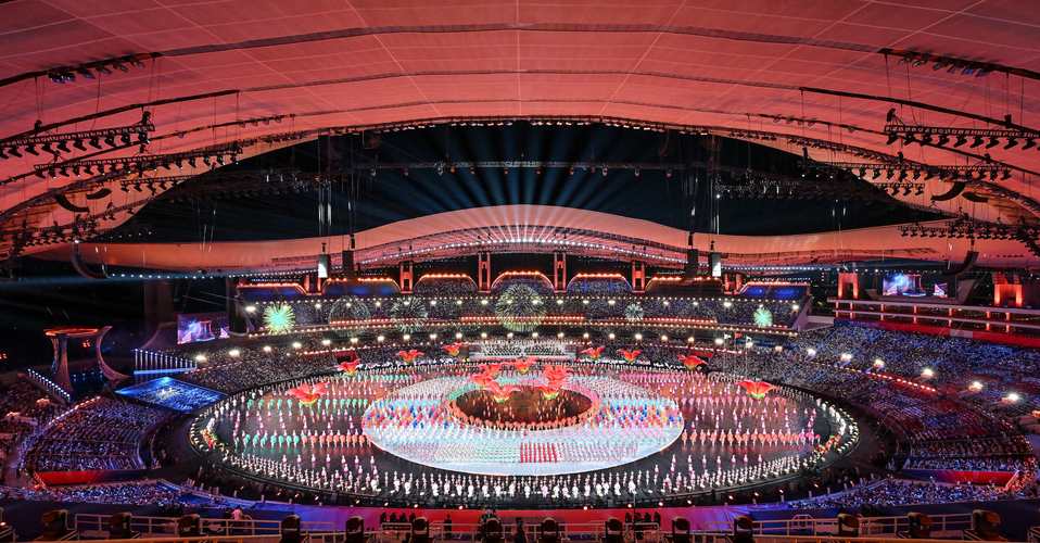 全运会开幕式高清大图来了