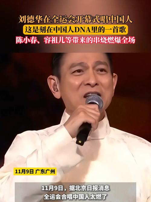 刘德华再唱《中国人》掀全场大合唱