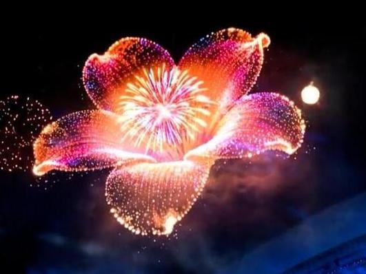 全运会开幕式烟火太惊艳了