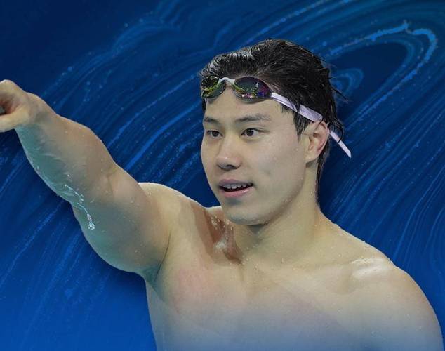 覃海洋夺全运会男子100米蛙泳金牌