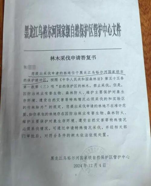 农户响应号召种树 成材后被禁止采伐