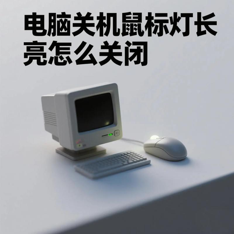 如何关闭电脑的灯