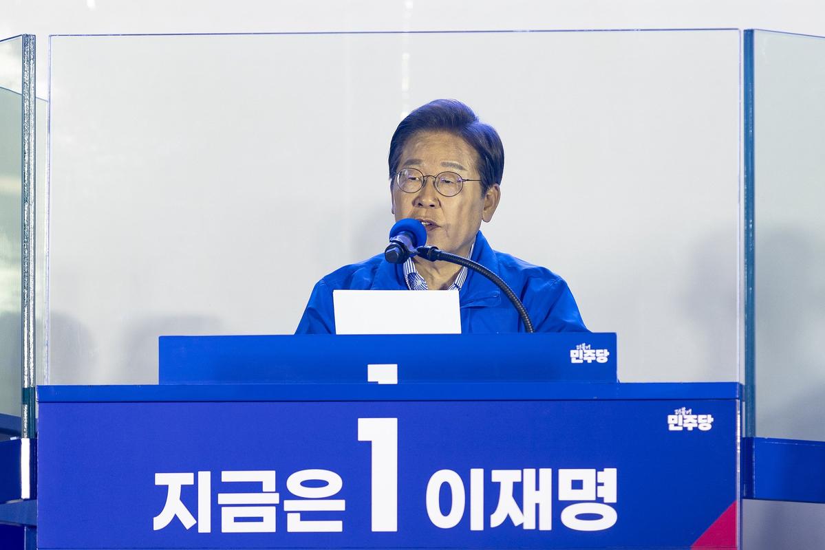 李在明支持率创新高